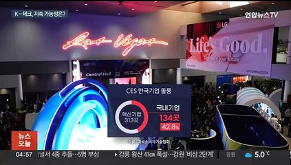 CES 휩쓴 K-테크…지속 가능성은 '글쎄'