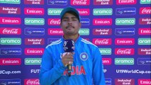 Captain Uday Saharan on India's U19 opening 81-run win over Bangladesh