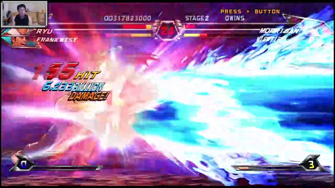 (Wii) Tatsunoko vs. Capcom Ultimate All-Stars - 15 - Frank West and Ryu - Req Play - Lv 8