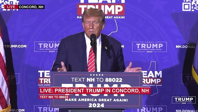 Président Trump : « Tout ce que vous devez savoir sur Nikki Haley, c’est que tous les groupes corrompus et sinistres que nous combattons depuis sept ans sont de son côté. »