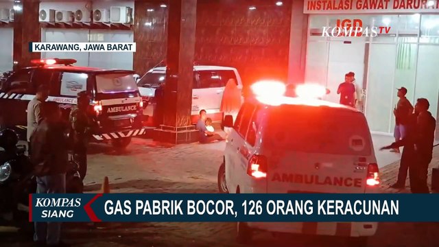 Gas Pabrik di Karawang Bocor, 126 Warga Muntah hingga Pingsan