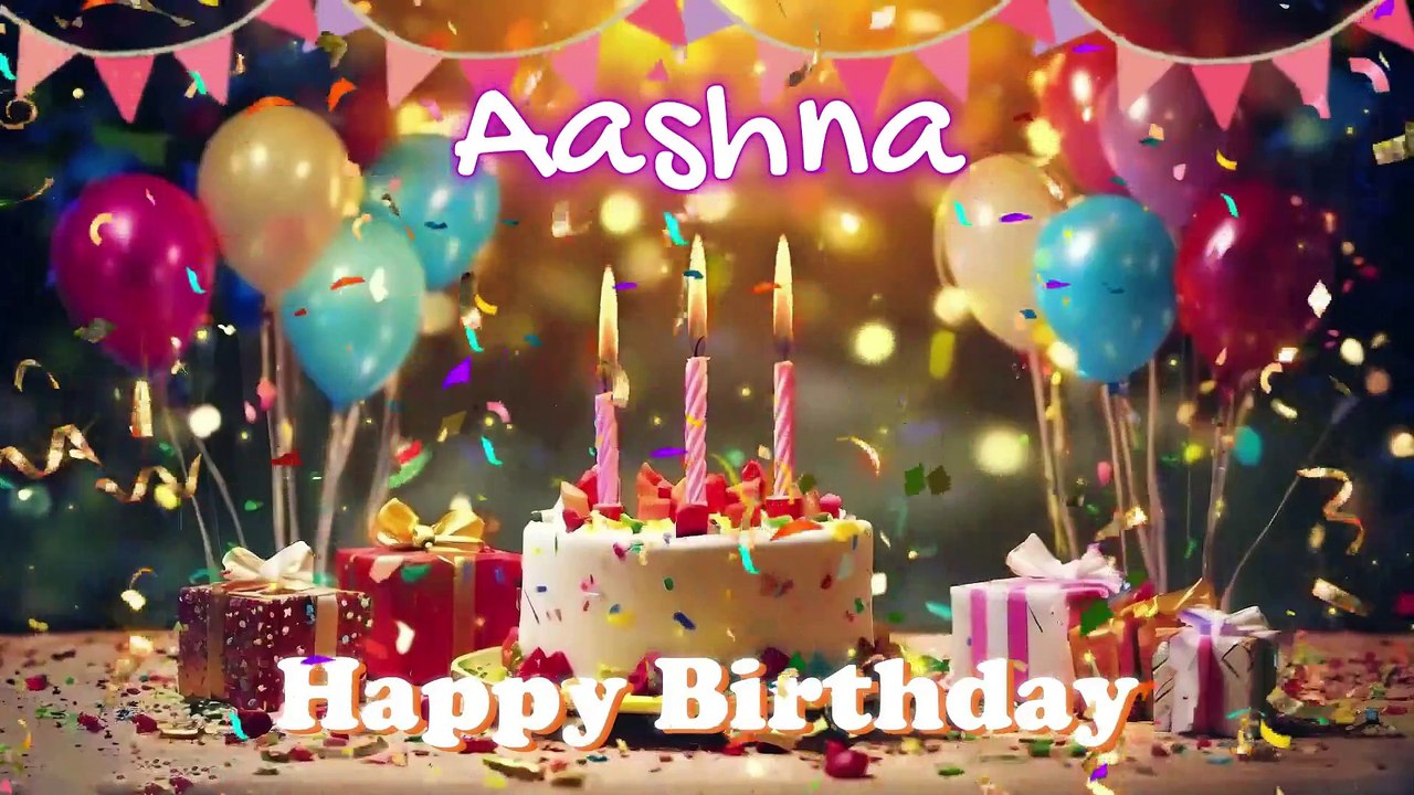 Happy Birthday Aashna