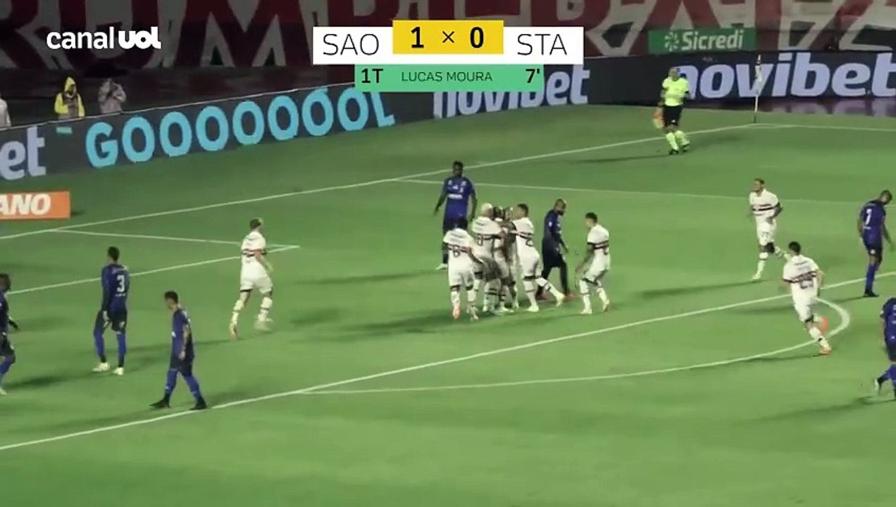 SÃO PAULO 3 X 1 SANTO ANDRÉ - CAMPEONATO PAULISTA 2024; VEJA OS GOLS