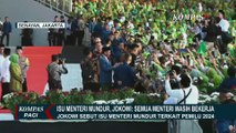 Bantah Isu Menteri Mundur dari Kabiner, Jokowi: Semua Masih Bekerja Seperti Biasa