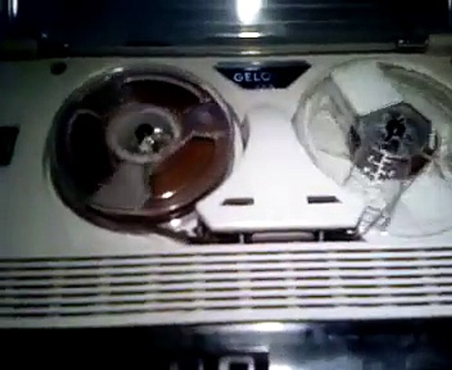 GELOSO G650 REEL to reel Portable Tape Player Recorder Italy A