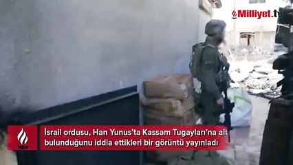 İsrail görüntüleri yayınladı: 830 metrelik tünel