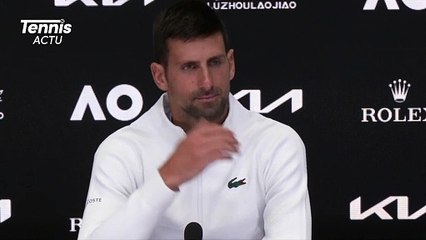 Open d'Australie 2024 - Novak Djokovic : "Je ne suis plus un adolescent. Je suis père et mari"