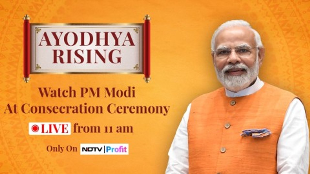 PM Modi LIVE | PM Modi At Ram Mandir Pran Prath...