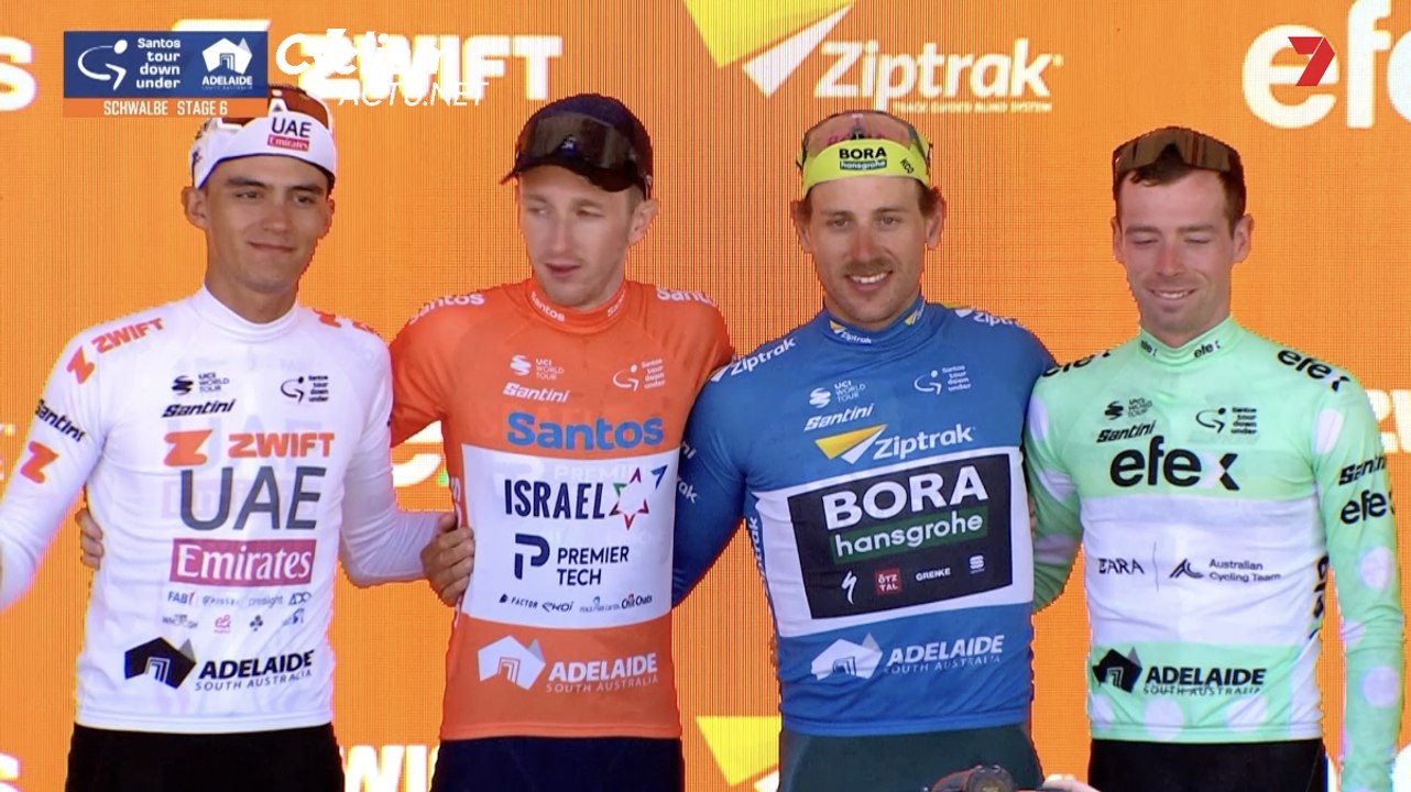 Santos Tour Down Under 2024 - Le final et Sephen Williams rafle tout sur la 6e et dernière étape au Mount Lofty