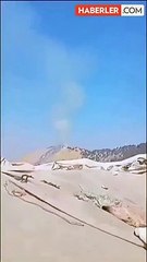 Hindistan'a ait bir yolcu uçağı Afganistan'ın kuzeyinde düştü