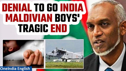 President Muizzu Denies Approval for Indian Plane, Here's What Happened to the Teen | Oneindia