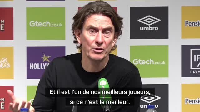 21e j. - Frank : Toney est l'un de nos meilleurs joueurs, si ce n'est le meilleur