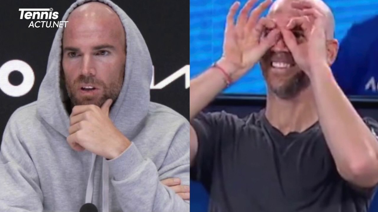 Open d'Australie 2024 - Adrian Mannarino : "Prendre trois bulles, ça ne m'aurait pas affecté. Ça aurait fait parler les gens"