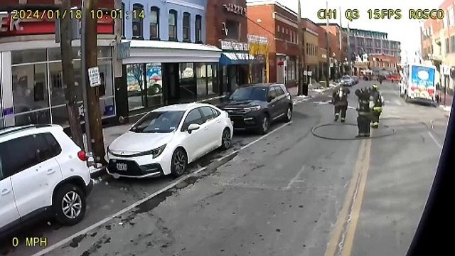 Une explosion de gaz détruit un immeuble