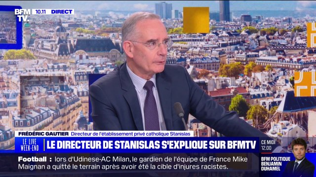 Les accusations de sexisme, d'homophobie et d'autoritarisme ne sont pas retenues par les inspecteurs explique le directeur de l'école Stanislas