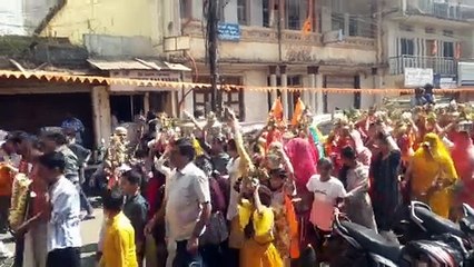 हुब्बल्ली हुआ राममय, भजन-कीर्तन, शोभायात्राओं में गूंजे राम के जयकारे
