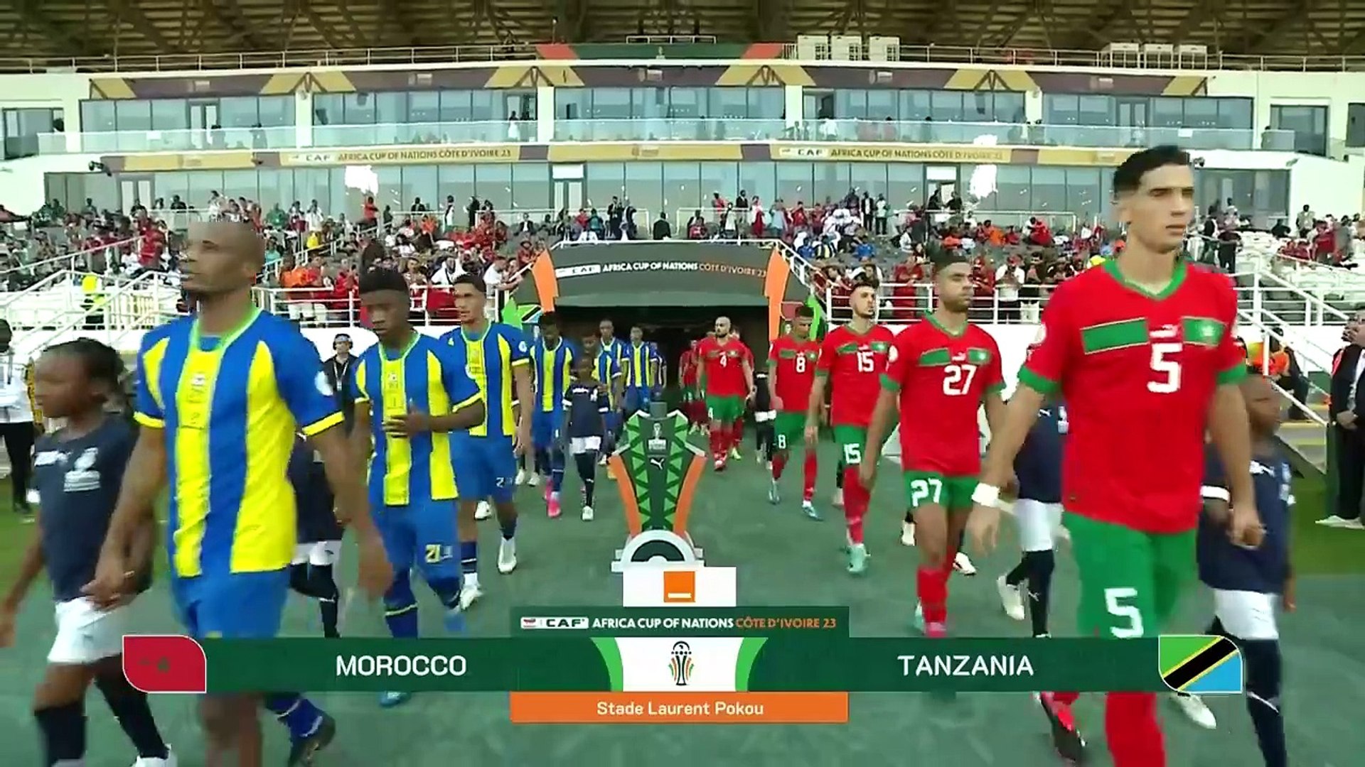 Morocco vs Tanzania -2024