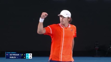 Australian Open Shot of the Day: De Minaur hits the perfect lob