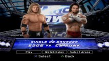 WWE Edge vs CM Punk SmackDown | SmackDown vs Raw 2008 PCSX2