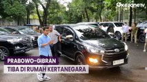 Jelang Debat Keempat, Prabowo-Gibran Tiba di Rumah Kertanegara