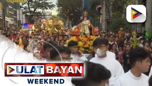 Selebrasyon ng Pista ng Sto. Niño sa Tondo, naging mapayapa sa kabila ng libo-libong debotong...