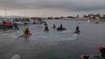 Continúan las labores de búsqueda de Ivo, el menor desaparecido tras naufragar en una barca