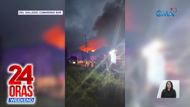 3 bahay, nasunog dahil umano sa napabayaang kandila | 24 Oras Weekend