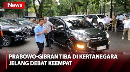 Gibran Tiba di Rumah Kertanegara Jelang Debat Keempat Pilpres 2024