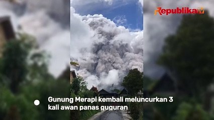 Awan Panas Merapi, Tujuh Kecamatan Terdampak Hujan Abu