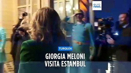 Download Video: Meloni y Erdogan se reúnen para hablar de la guerra, inmigración y relaciones comerciales