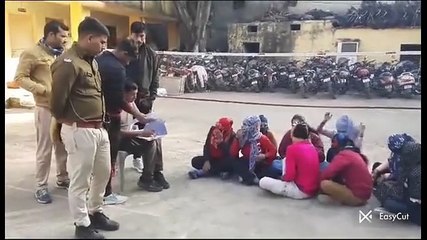 गुमानपुरा थाना पुलिस रावतभाटा रोड व टीचर्स कॉलोनी में की कार्रवाई