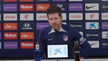 Simeone sobre las opciones de entrar en Champions del Atlético de Madrid en la segunda vuelta de LaLiga