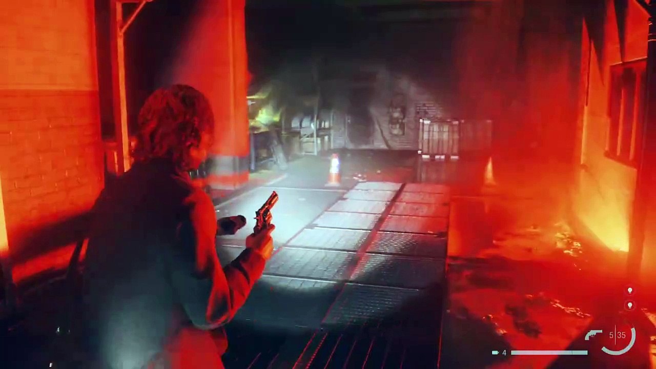 Alan Wake 2 A murder in the cinema
