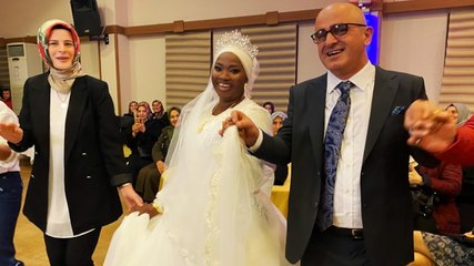 Rize'ye Afrikalı gelin