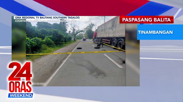 Paspasang Balita: Tricycle driver, tinambangan; rider na tumama sa poste, patay; 2 estudyante, nagkasakitan | 24 Oras Weekend