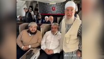 Menzil şeyhi Muhammed Saki Elhüseyni'nin Umre'ye yaptığı ‘first class’ seyahatinin görüntüleri ortaya çıktı