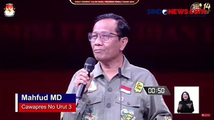 Mahfud MD Tekankan Pentingnya Keterbukaan Data Terkait Permasalahan SDA-Energi