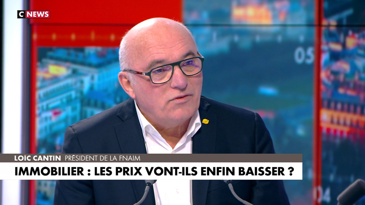 Loïc Cantin (FNAIM) : L'Hebdo de l'Éco (Émission du 21/01/2024)