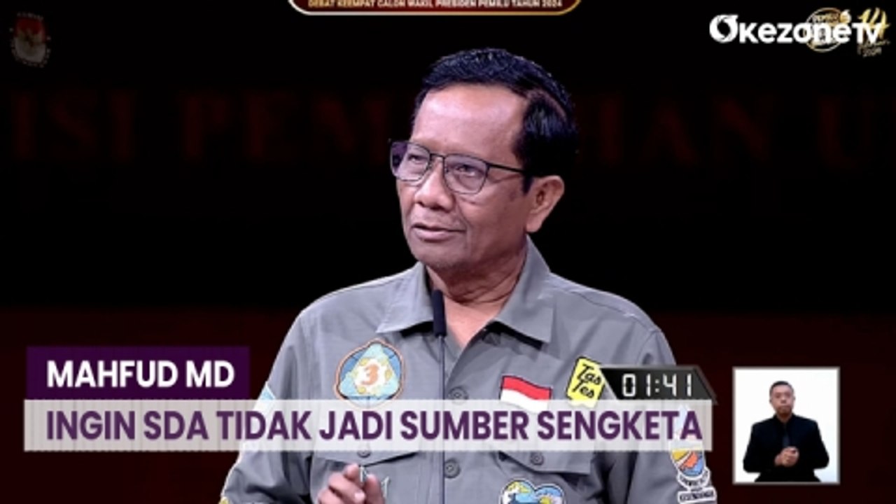 Mahfud MD Ingin SDA Tidak Jadi Sumber Sengketa...
