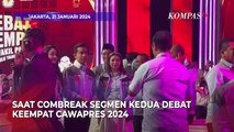 Momen Airlangga Merangkul dan AHY Salami Gibran Saat Debat Keempat Cawapres 2024