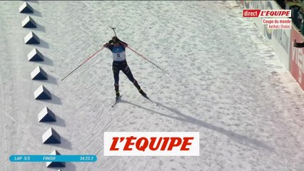 J. Simon remporte la mass start d'Antholz devant L. Jeanmonnot - Biathlon - CM (F)