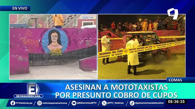 Comas se tiñe de sangre: asesinan a mototaxista por presunto cobro de cupos