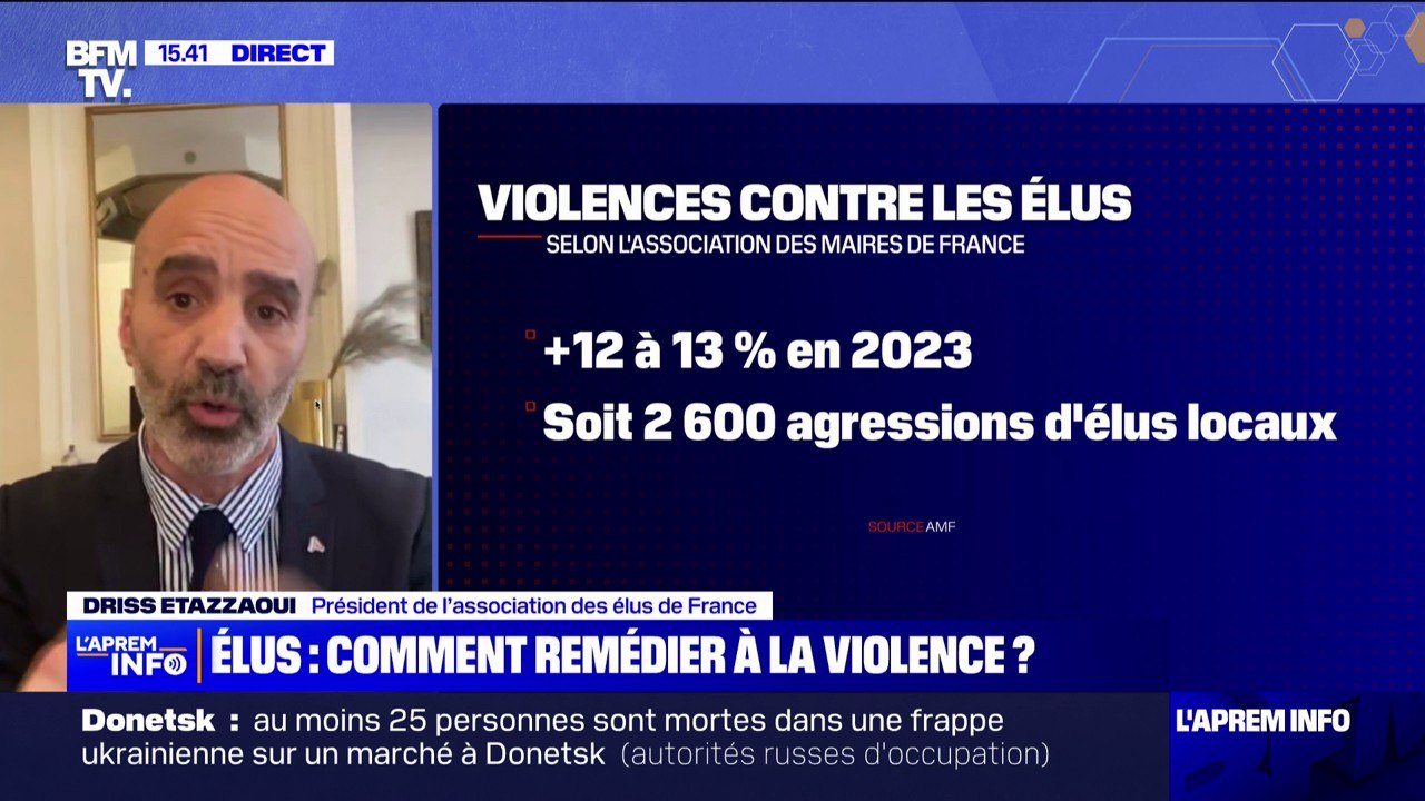 Sabotage de la voiture du maire de Marcq-en-Barœul: "Ce sont les premiers à être exposés", estime Driss Ettazaoui, président de l’association des élus de France