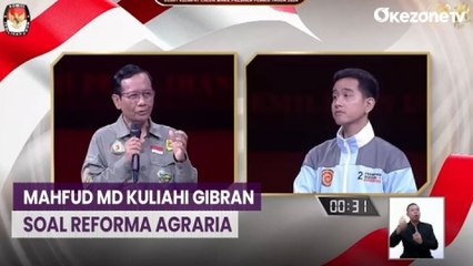 Mahfud MD Berikan Gibran Rakabuming Raka Kuliah soal Reforma Agraria