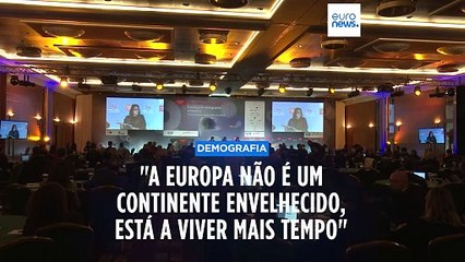 A Europa é um continente "que está a viver mais tempo"
