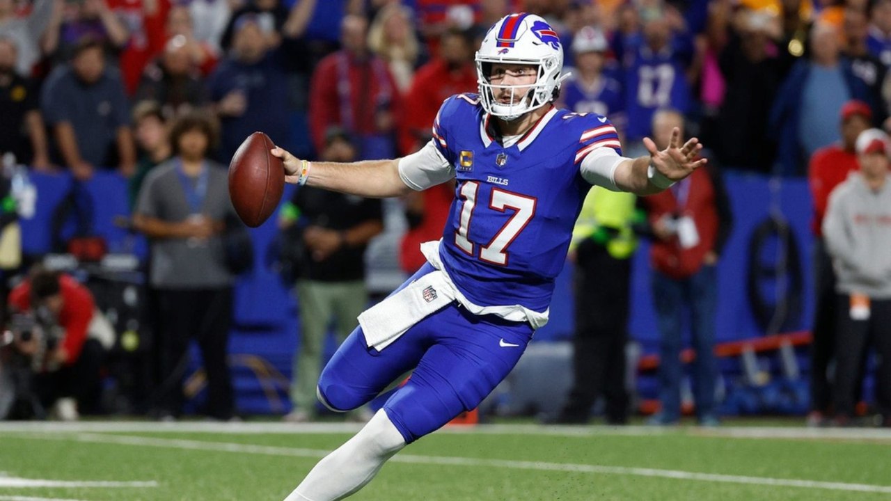 Josh Allen Rushing Props Can KC Contain His Scrambling? video