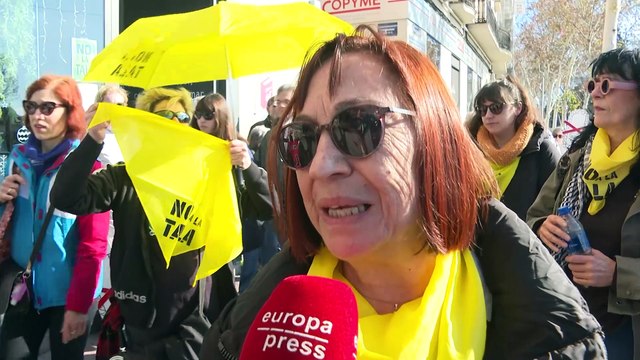 Cientos de personas se concentran en el Paisaje de la Luz contra la tala por la L11