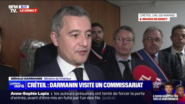 Val-de-Marne: depuis Créteil, Gérard Darmanin demande des moyens supplémentaires pour lutter contre le trafic de drogue