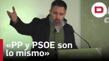 Abascal denuncia en Galicia que PP y PSOE son lo mismo: «Hasta aquí hemos llegado»