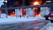 Russia, in fiamme deposito petrolio nella regione di Bryansk